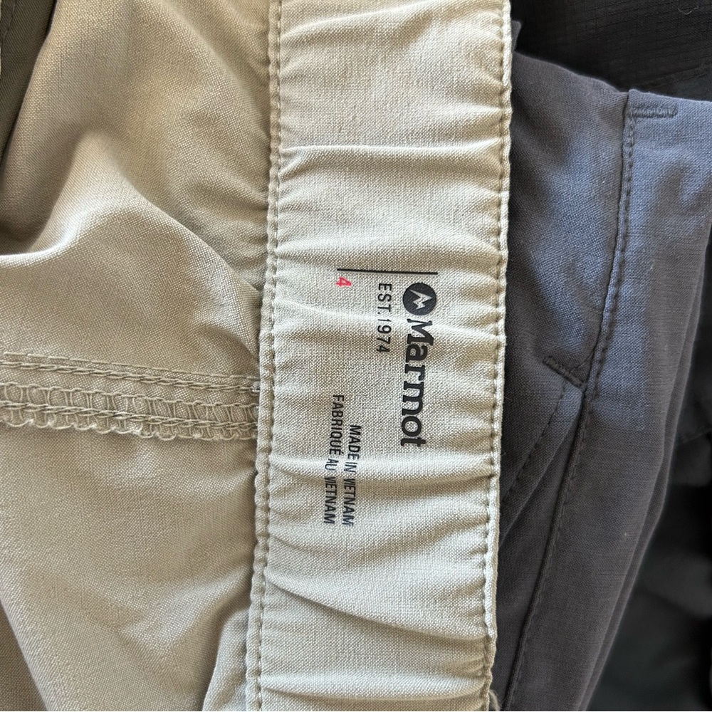 Marmot Women's Kodachrome Hiking Pants, Vetiver, Size 4 - Picture 7 of 8